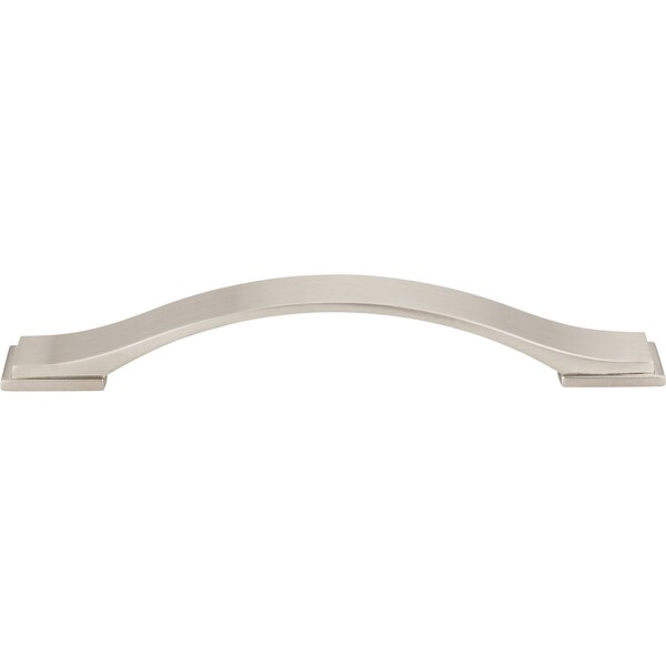 160 Mm Center-to-Center Satin Nickel Strap Mirada Cabinet Pull